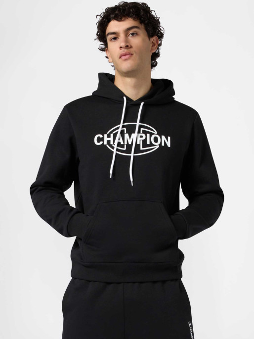 CHAMPION Μακρυμάνικη Μπλούζα Hooded Sweatshirt