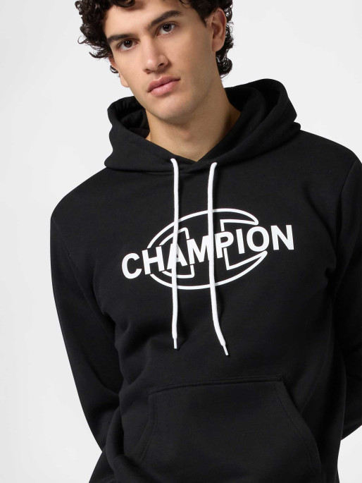 CHAMPION Μακρυμάνικη Μπλούζα Hooded Sweatshirt