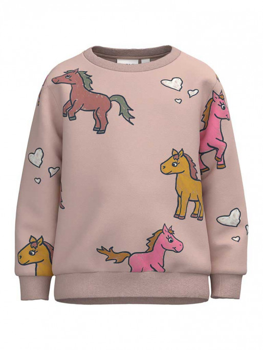 NAME IT Bluza Nmfnel Sweat Bru