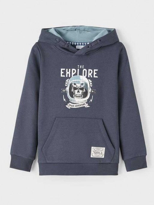 NAME IT Bluza Nkmnumbe Swe Wh Bru Ps