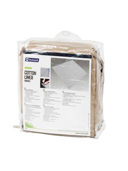 OUTWELL Σεντόνι υπνόσακου Cotton Liner Double