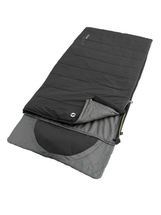 OUTWELL Спален чувал Contour Midnight Black Left zipper