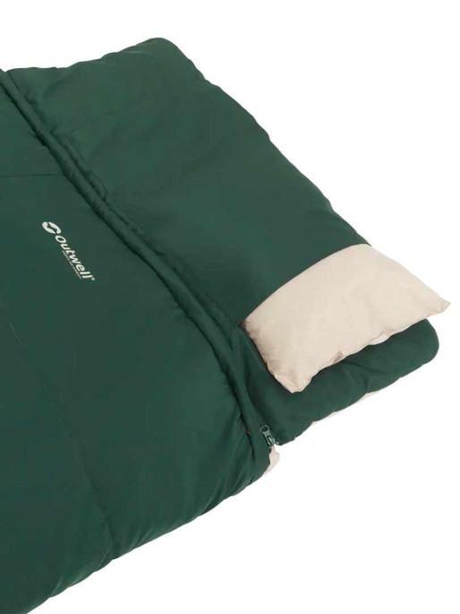 OUTWELL Спален чувал Contour Prime Green