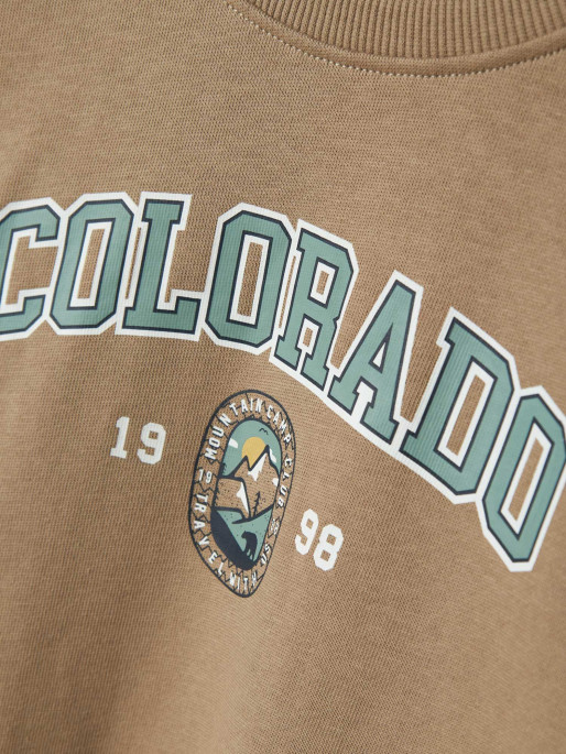 NAME IT Bluza Nkmvildar Ls Nreg Sweat Bru