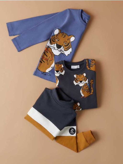 NAME IT Bluza Nmmstig Sweat Bru