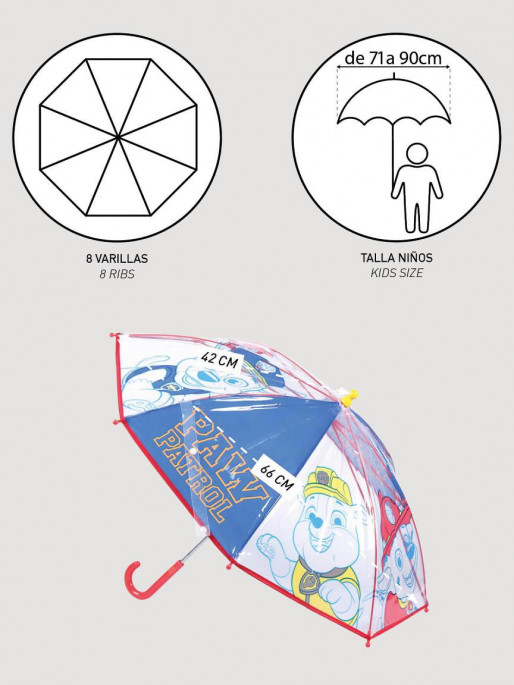 CERDA Paw Patrol Umbrella