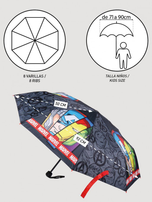 CERDA Umbrela Avengers