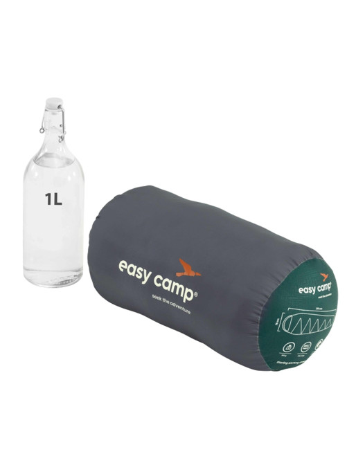 EASY CAMP Starling Mummy Green Sleeping Bag 8°C