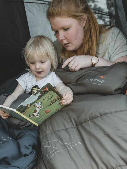 EASY CAMP Спален чувал Raven II Square -3C