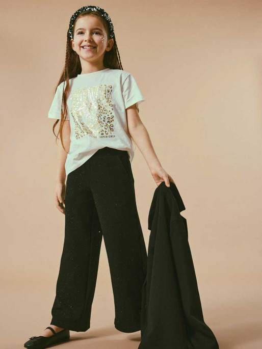 NAME IT Mlađeske pantalone NKFRYLULLE WIDE PANT