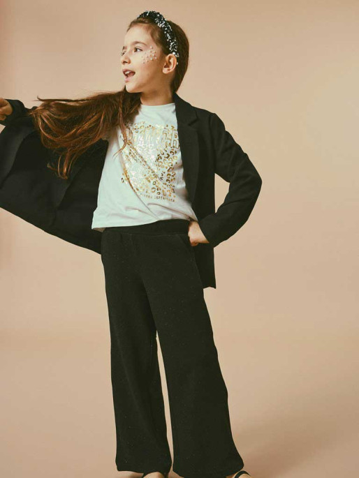 NAME IT Mlađeske pantalone NKFRYLULLE WIDE PANT