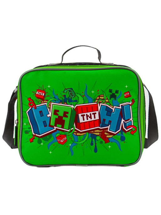 KIDS MOVIE HEROES Geanta termica alimente Minecraft Boom