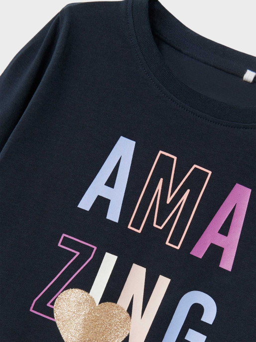 NAME IT Bluza Nmftutte Ls Top Box