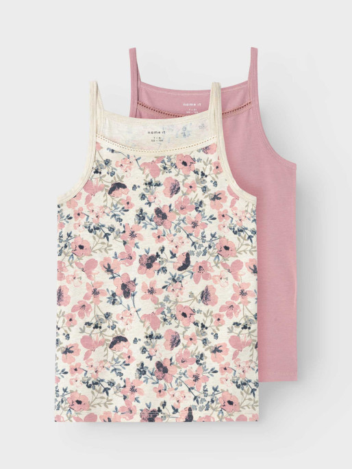 NAME IT Maiou Nkfstrap Top 2p Nostalgia
