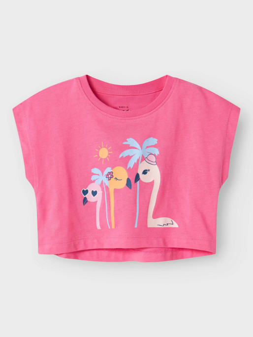 NAME IT Dečija majica NMFVILMA CAPSL CROP TOP