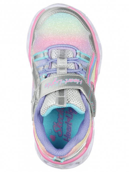 SKECHERS Incaltaminte Heart Lights – Rainbow Lux