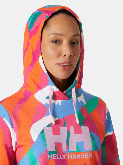 HELLY HANSEN W HH LOGO HOODIE GRAPHIC