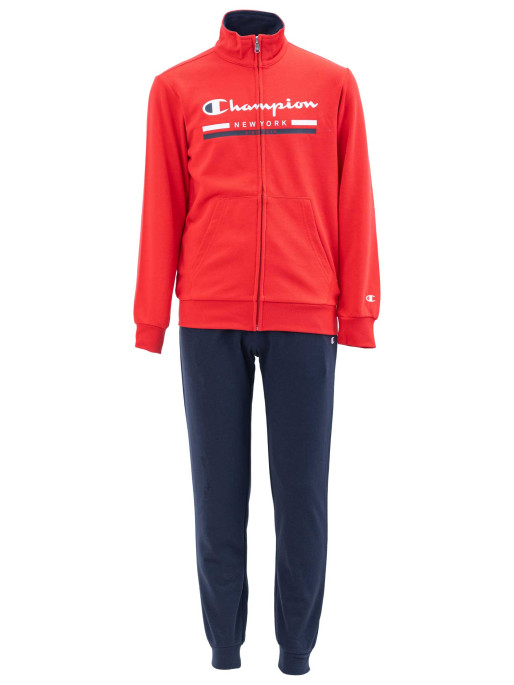 All red champion sweatsuit hotsell