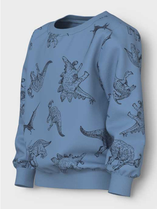NAME IT Bluza Nmmvifelix Ls Loose Sweat Unb