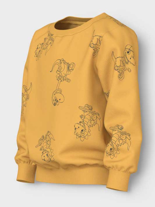 NAME IT Bluza Nmmvifelix Ls Loose Sweat Unb