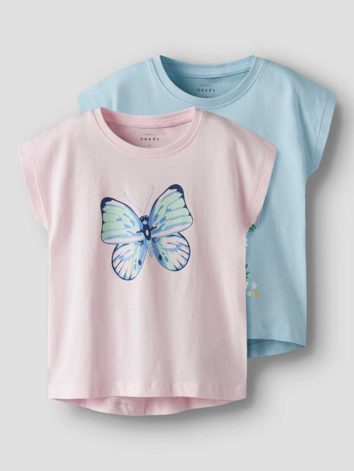 NAME IT Set tricouri Nmfvigea 2p Capsl Top