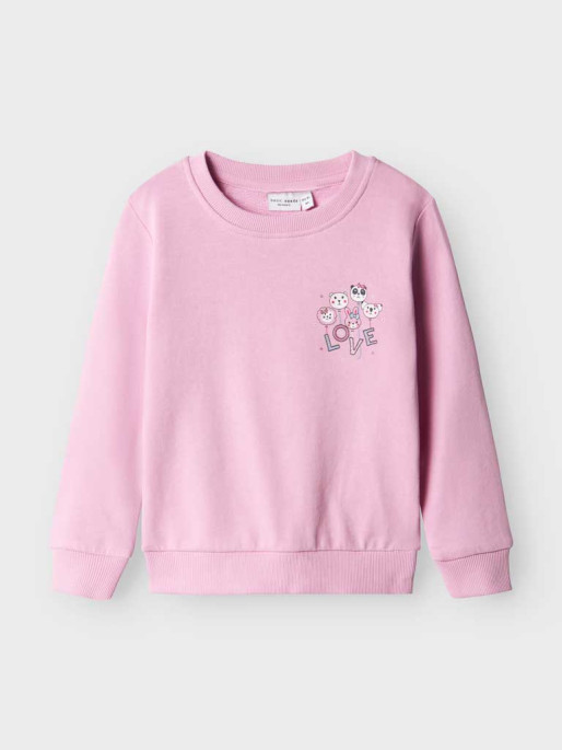 NAME IT Bluza Nmfvasacha Ls Sweat Unb