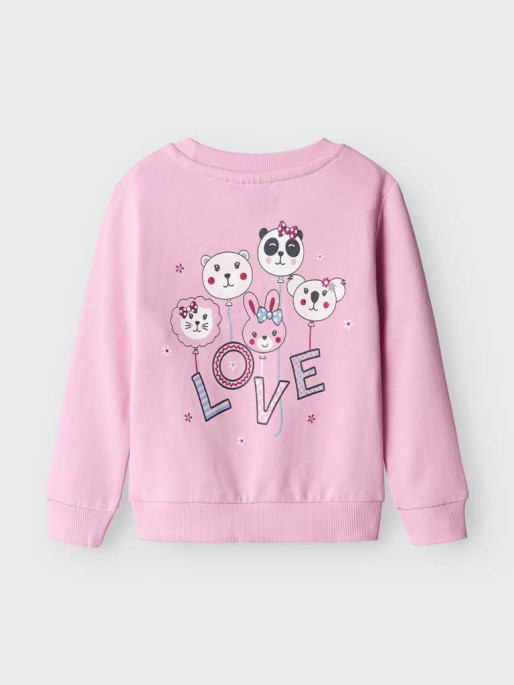 NAME IT Bluza Nmfvasacha Ls Sweat Unb