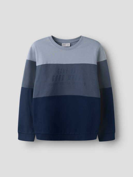 NAME IT Суитшърт NKMVEMIL LS NREG SWEAT BRU