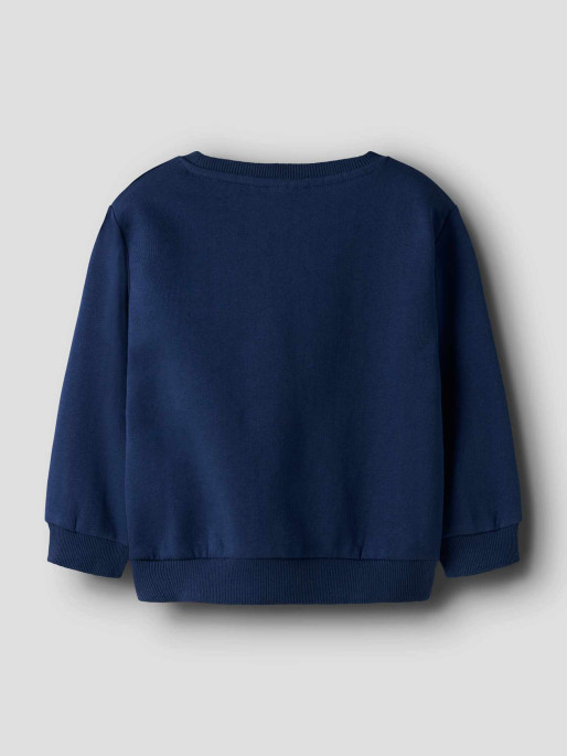 NAME IT Bluza Nmmvildar Ls Sweat Box Bru