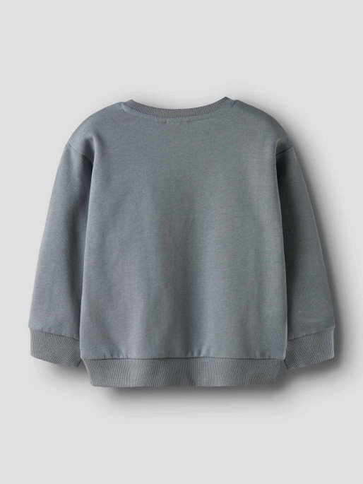 NAME IT Bluza Nmmvildar Ls Sweat Box Bru