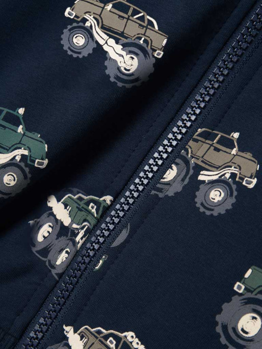 NAME IT NMMSEB NREG SWEAT CARD BRU Sports Top