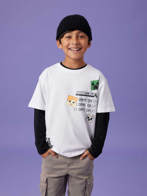 NAME IT Tricou Nkmjafar Minecraft