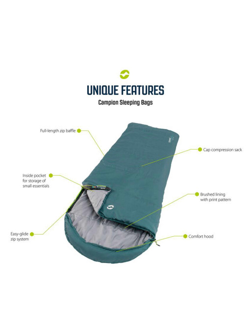 OUTWELL Campion Lux Double Sleeping Bag