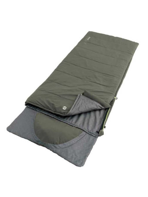 OUTWELL Спален чувал Contour Dark Olive Right zipper