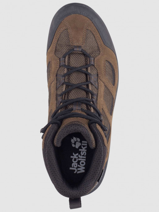 jack wolfskin mens vojo 3 texapore mid waterproof hiking boots
