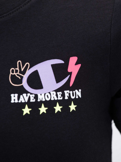 CHAMPION Παιδική Κοντομάνικη Μπλούζα Crewneck T-Shirt
