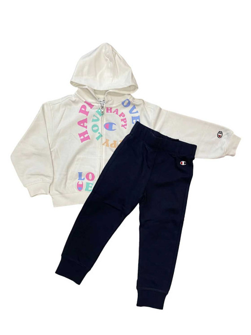 CHAMPION Παιδικό Αθλητικό Σετ Hooded Full Zip Suit