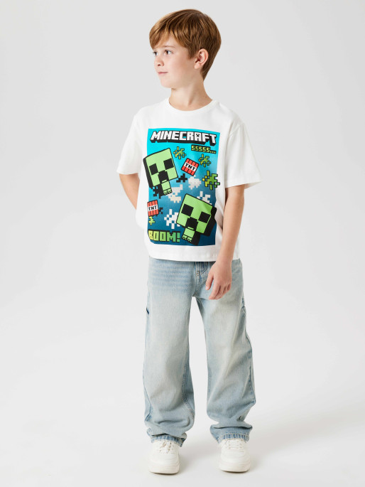 NAME IT Tricou Nkmmus Minecraft Nreg Ss