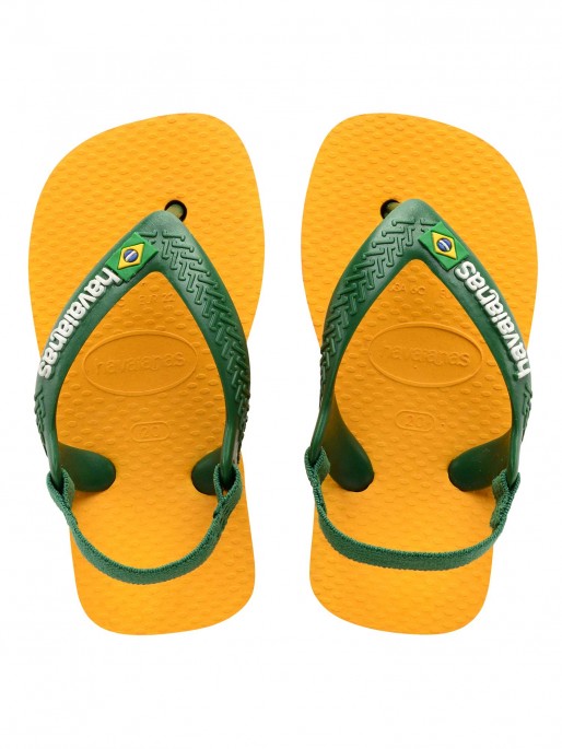 HAVAIANAS Flip Flops BABY BRASIL LOGO II