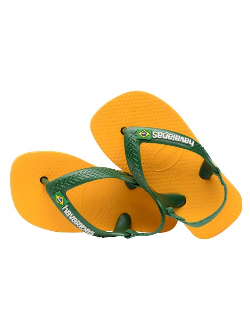 HAVAIANAS Flip Flops BABY BRASIL LOGO II