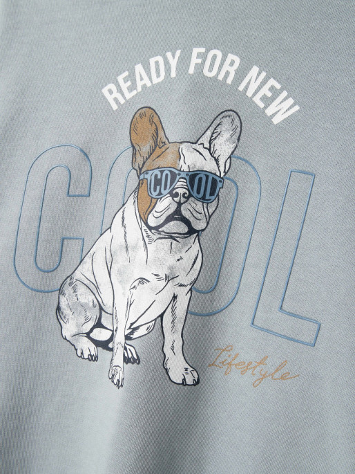 NAME IT Kids' Hoodie NKMBEDOG LS NREG Sweat WH UNB