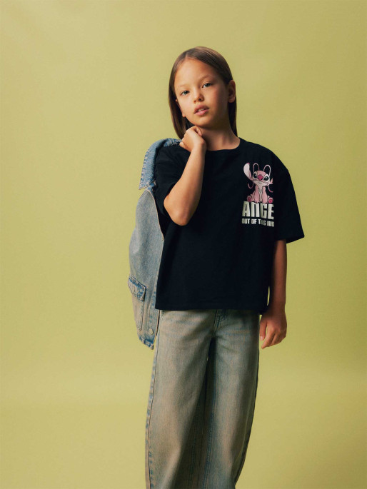 NAME IT Youth NKFACERI STITCH SS RLX Top Box T-shirt