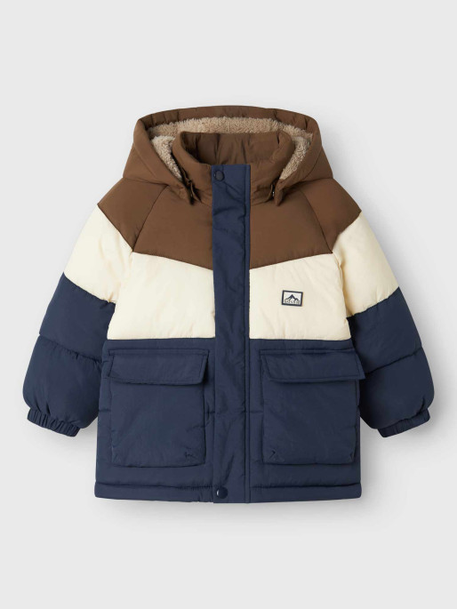 NAME IT Яке NMMMELBOURNE PUFFER JACKET BLOCK