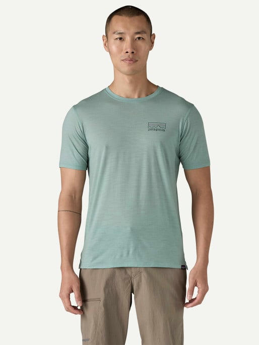PATAGONIA Тениска Ms Cap Cool Merino Blend Graphic Shirt