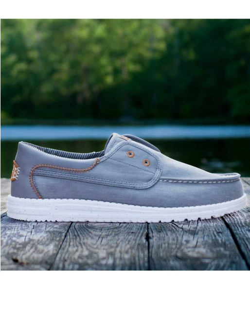 Hey Dude Обувки Wally CRU Stretch Canvas