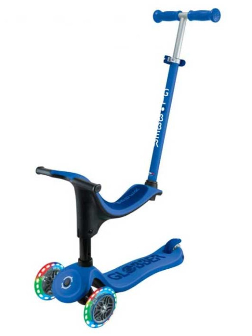 GLOBBER Тротинетка 4 в 1 GO UP SPORTY LIGHT