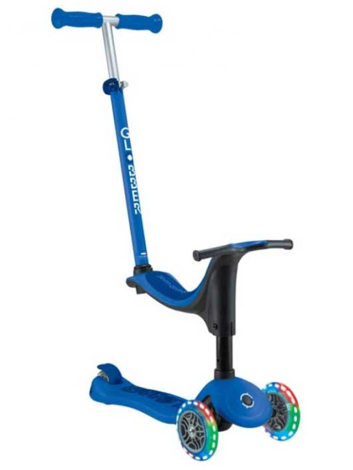 GLOBBER Тротинетка 4 в 1 GO UP SPORTY LIGHT