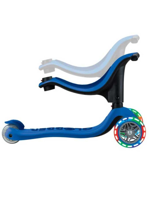 GLOBBER Тротинетка 4 в 1 GO UP SPORTY LIGHT