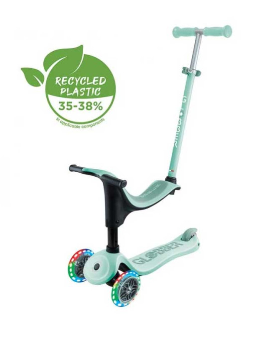 GLOBBER Тротинетка 4 в 1 GO UP SPORTY LIGHT