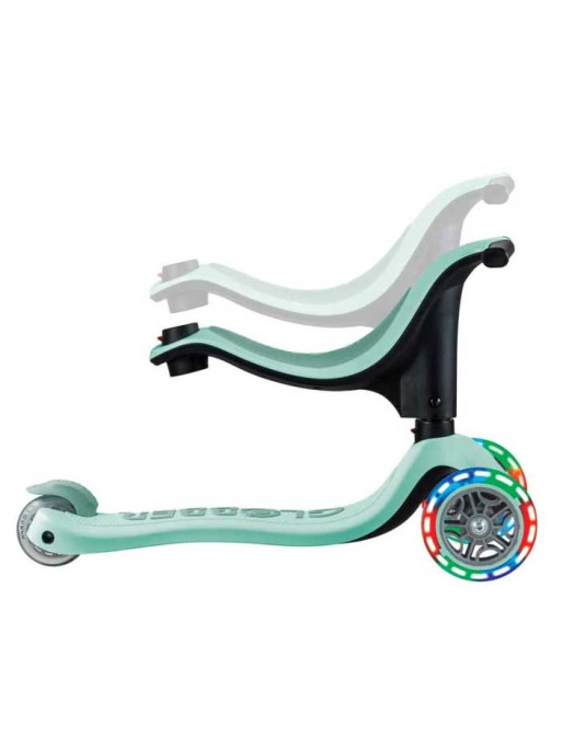 GLOBBER Тротинетка 4 в 1 GO UP SPORTY LIGHT